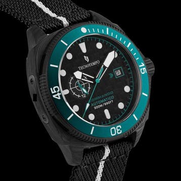 Tecnotempo - Commando - Forged Carbon & Titanium -, Nieuw