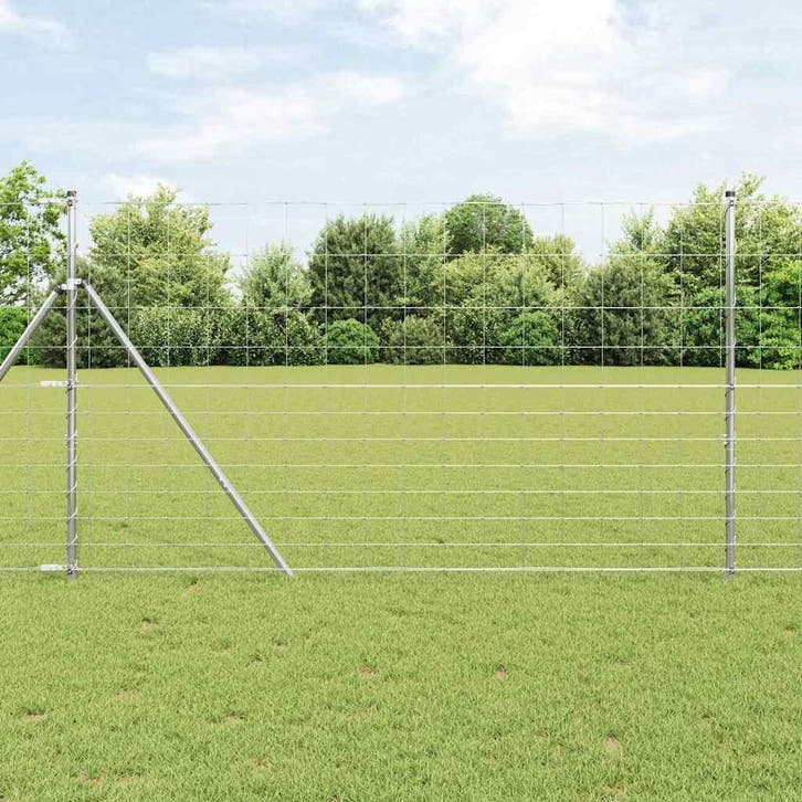 vidaXL Wildhek 1000 x 140 x 0,18 cm IJzer Warm Verzinkt, Tuin en Terras, Tuinhekken en Hekwerk, Nieuw, Verzenden