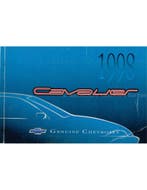 1998 CHEVROLET CAVALIER INSTRUCTIEBOEKJE ENGELS