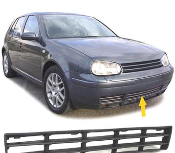 CALANDRE INFÉRIEUR PARE CHOCS VOLKSWAGEN VW GOLF 4 97-06, Autos : Pièces & Accessoires, Verzenden