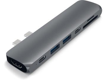 Satechi USB-C Pro Hub - 4K HDMI - Spacegrijs, Verzenden