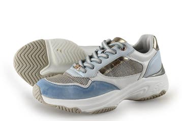 Mexx Sneakers in maat 39 Blauw, Kleding | Dames, Mexx, Zo goed als nieuw, Sneakers, Verzenden