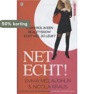 Net echt! 9789044325652 Emma McLaughlin, Verzenden, Zo goed als nieuw, Emma McLaughlin