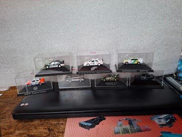 Herpa 1:87 - Modelauto (7) - ZONNEBLOEM BMW M3; Alfa Romeo