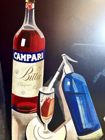 Marcello Nizzoli - CAMPARI laperitivo - Jaren 2010, Antiek en Kunst