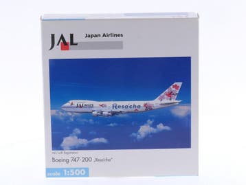 Schaal 1:500 Herpa 512503 JAL - Japan Airlines Boeing 747..., Ophalen of Verzenden