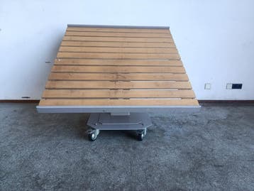Groentestelling Verrijdbaar en Kantelbaar – 6 Kratten 60x40