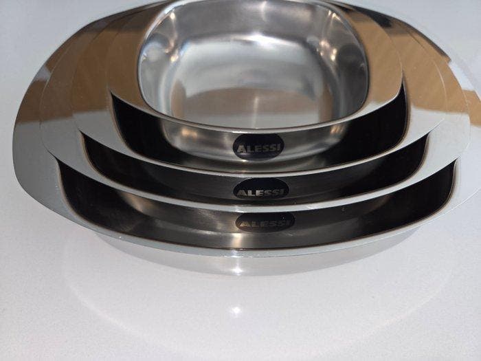Alessi - Carlo Mazzeri & Anselmo Vitale - Schaal (4) -, Antiquités & Art, Antiquités | Meubles | Chaises & Canapés