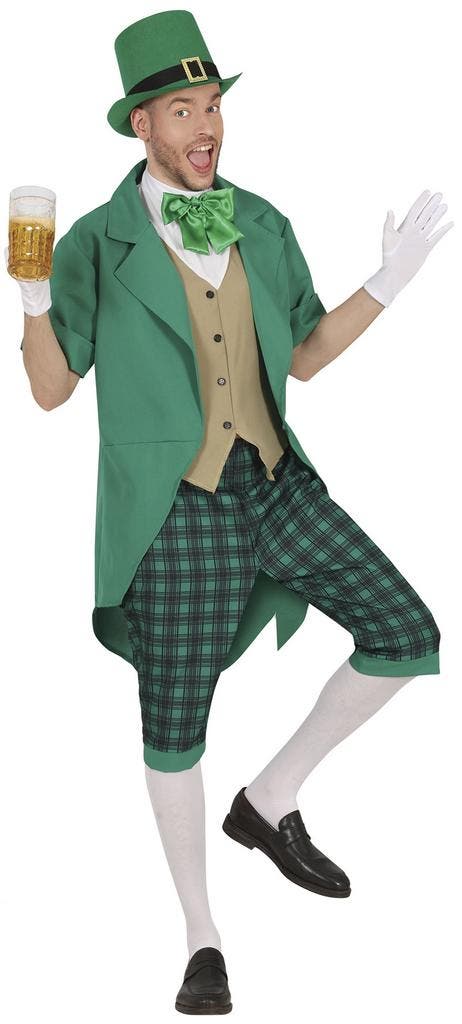 St. PatrickS Day Kostuum Groen Heren, Kinderen en Baby's, Carnavalskleding en Verkleedspullen, Nieuw, Verzenden