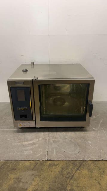 RVS Zanussi Magistar Combisteamer 6 x 2/1 GN 21,4 kW 400V, Ophalen of Verzenden