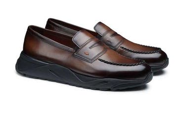 Santoni - Loafers - Maat: EU 40, Nieuw