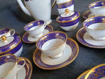 Rosenthal - Service à café (28) - Forma Helena - Or 24 ct -