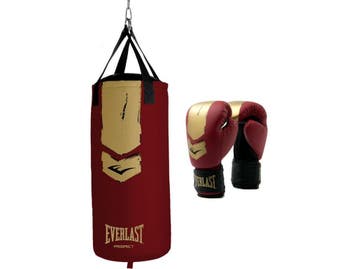 Everlast Prospect 2 - Bokszakset - 76x28 cm - Rood/Goud, Verzenden, Nieuw