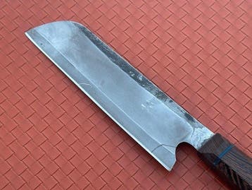 Custom Hand-Forged Premium Chefs Knife - Tafelmes - Staal,