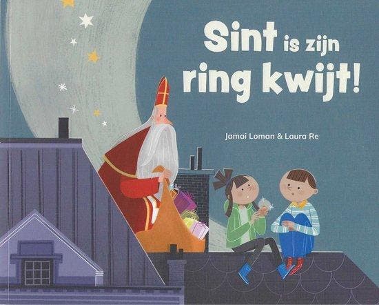 Sint is zijn Ring Kwijt! - Sinterklaas Boek - Jamai Loman &, Boeken, Overige Boeken, Gelezen, Verzenden