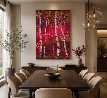 Alla Faber - Rubywood – Birch Reflections XXL