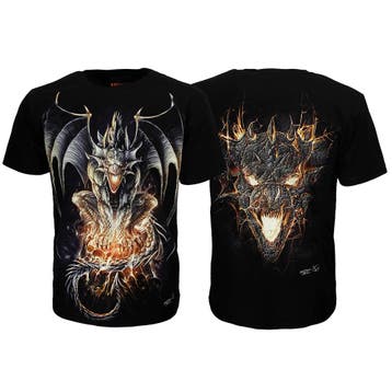 Luciferss Dragon From Hell T-Shirt - Officiële Merchandise