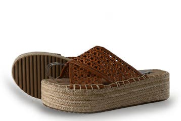 Xti Slippers in maat 41 Bruin, Slippers, Bruin, Zo goed als nieuw, Xti