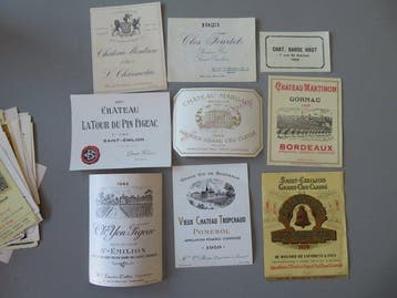 Themacollectie - Collection 48 Wine Labels 1913 - 1979