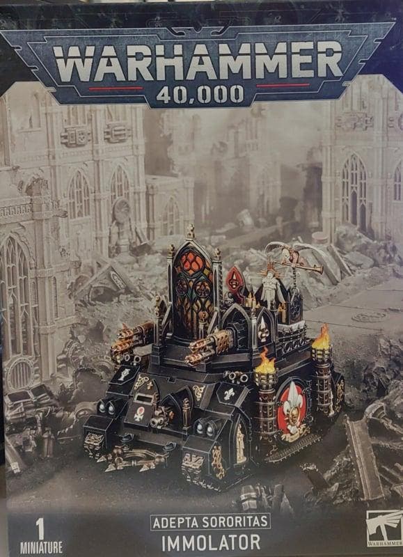 Adepta Sororitas Immolator (Warhammer 40.000 Nieuw), Hobby en Vrije tijd, Wargaming, Ophalen of Verzenden