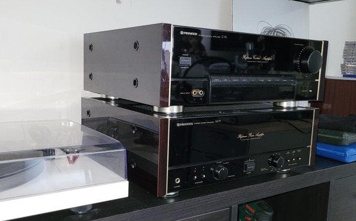 Pioneer - M73 + C73 Hifi-set, Audio, Tv en Foto, Radio's