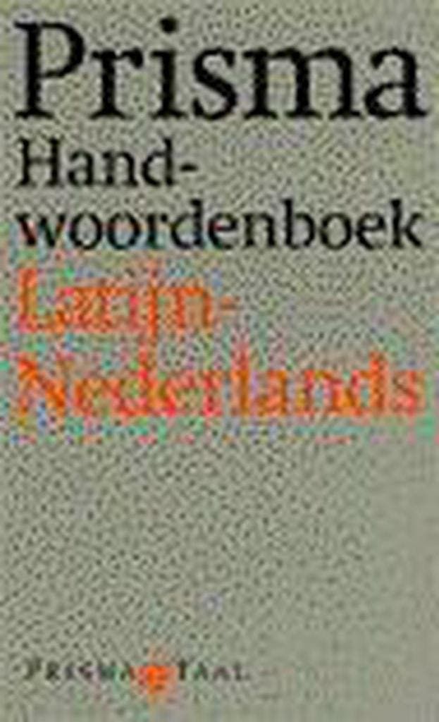 Prisma handwoordenboek Latijn Nederlands / Prisma, Livres, Dictionnaires, Envoi