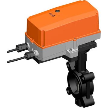 Belimo Vlinderklep DN40/PN16 Lug 24VAC/DC 2&3-Punt GGG40, Verzenden, Nieuw