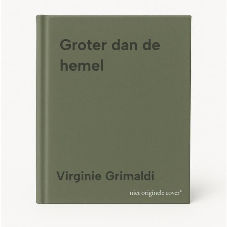 Groter dan de hemel 9789046834114 Virginie Grimaldi, Boeken, Romans, Zo goed als nieuw, Verzenden
