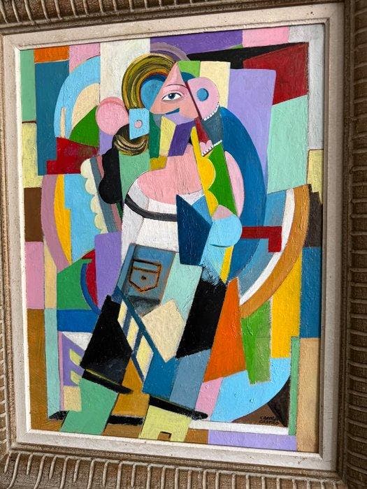 Carola Castro - It girl, Antiek en Kunst, Kunst | Schilderijen | Modern