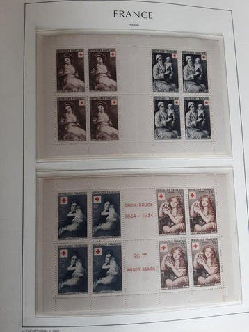 Frankrijk 1941/2001 - Volledige collectie Rode