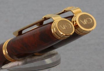 Caran dAche - parure FP/BP Geneve marron laque - Vulpen, Verzamelen, Pennenverzamelingen, Nieuw