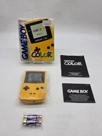 Nintendo - Gameboy Color - First Edition - Bee Yellow - Eur