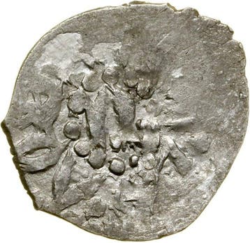 . Lituanie Vladimir Olgerdovich (1377-1394). Silver Denarius