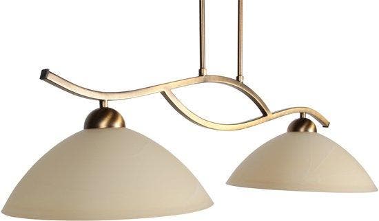 2dekans | Steinhauer - hanglamp - Anthea - brons - glas, Huis en Inrichting, Lampen | Hanglampen, Ophalen of Verzenden