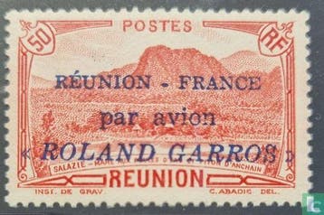 Réunion - Roland Garros - 1937, Verzenden
