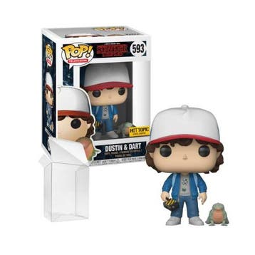 Funko Pop  Stranger Things  Dustin &amp; Dart 593 Hot Topic, Verzenden