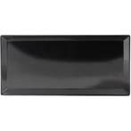 Dienblad | Melamine | Zwart | 247x169x17(h)mm ECW, Verzenden, Nieuw in verpakking