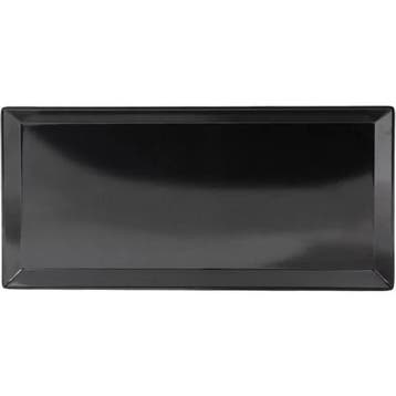 Dienblad | Melamine | Zwart | 247x169x17(h)mm ECW, Verzenden, Nieuw in verpakking