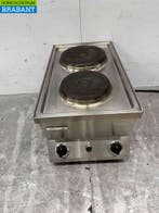 RVS Buderus 2 pits elektrisch fornuis kookplaat 35 cm 400V, Ophalen of Verzenden, Nieuw in verpakking
