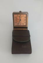 Réveil de voyage - Jaeger-LeCoultre - Art déco Acier -
