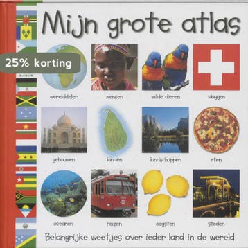 Mijn grote atlas 9789000035892 Roger Priddy, Verzenden, Roger Priddy