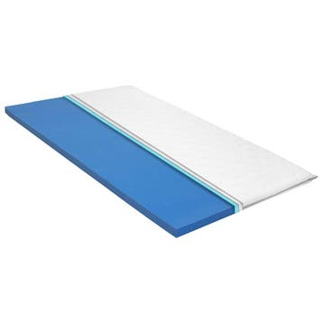 vidaXL Topmatras 6 cm visco-traagschuim 90x200 cm, Huis en Inrichting, Verzenden, Nieuw