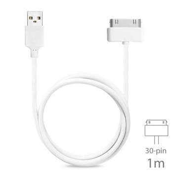 5-Pack 30-pin USB Oplader voor iPhone/iPad/iPod Kabel, Verzenden