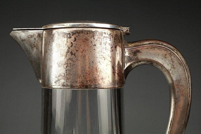 Kruik - Verzilverd, Antiek en Kunst, Kunst | Designobjecten