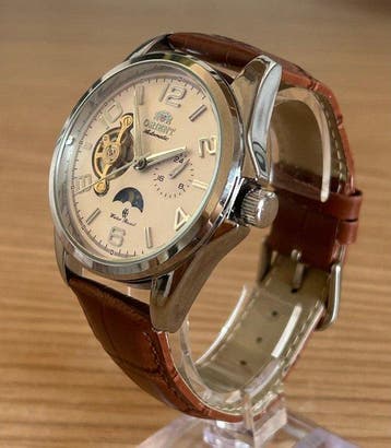 Orient - Moonphase - Zonder minimumprijs - Automatic - Heren, Handtassen en Accessoires, Horloges | Heren, Nieuw