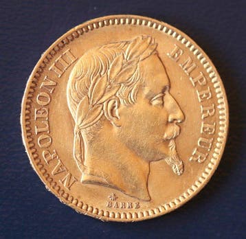 France. Napoléon III. 20 Francs 1864-A, Paris (Sans prix de