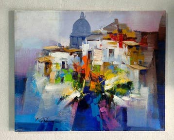 Fabio Costantino (1945) - Luce di Cupola e Borgo