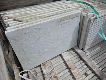100 stuks Albino Light natuursteen tegels 595 x..., Nieuw
