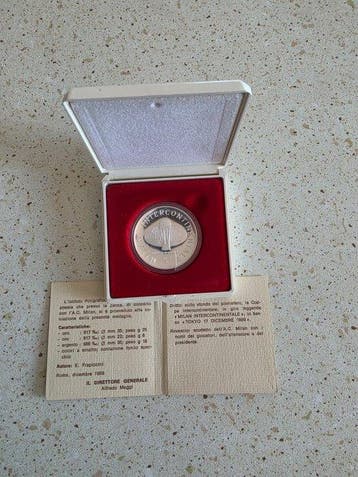 Italië. 1989 medaglia celebrativa ufficiale per COPPA