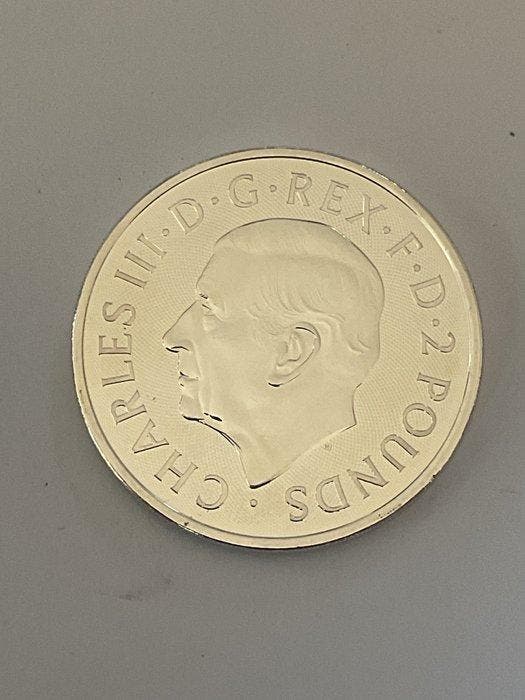 Royaume-Uni. 2 Pounds 2024 - 1 oz 0.999 Silver (Sans prix de, Postzegels en Munten, Munten | Europa | Niet-Euromunten
